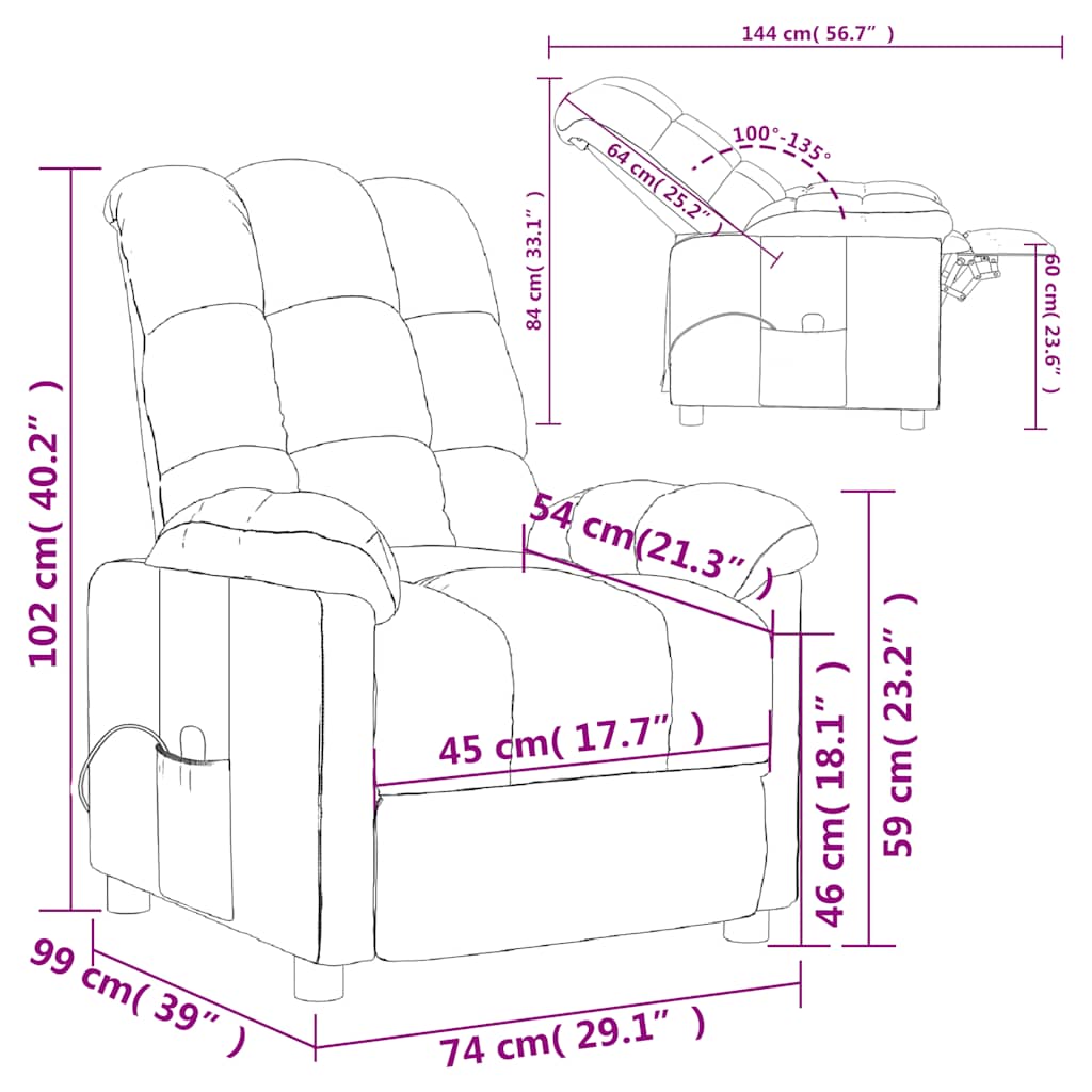 Fauteuil De Massage Tissu
