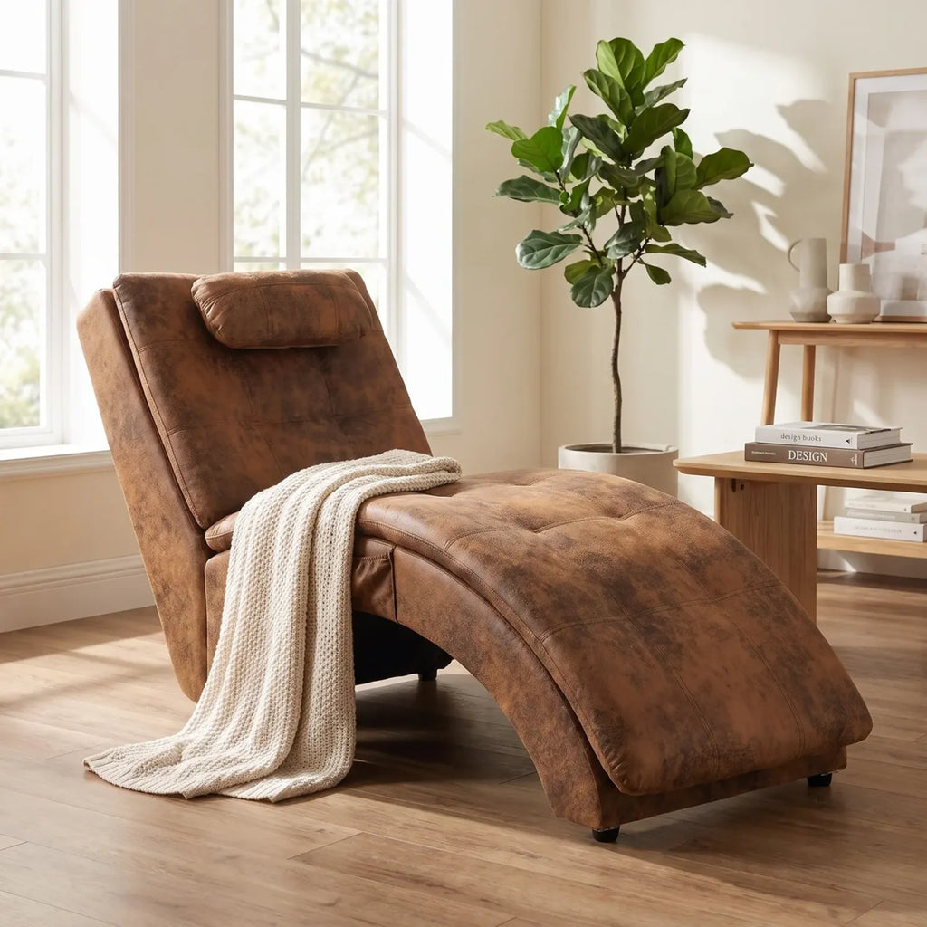 Fauteuil chaise longue massant et chauffant